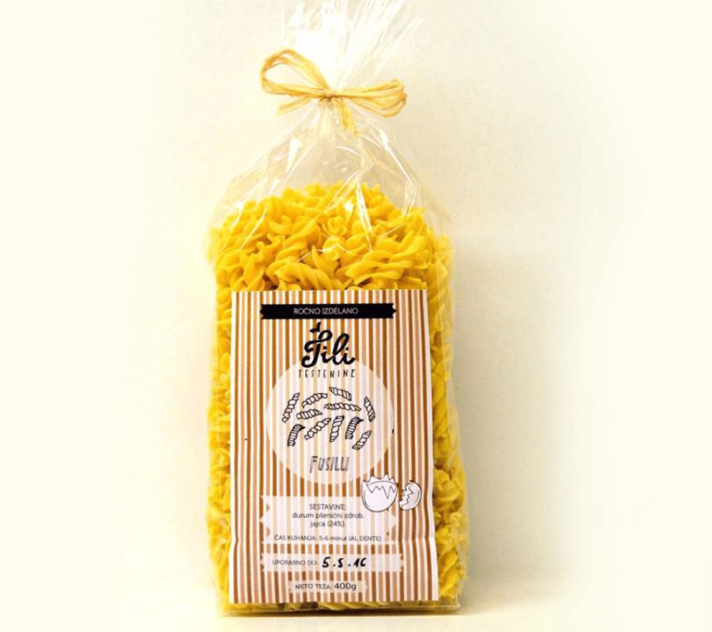 Jajčni fusilli, 400g