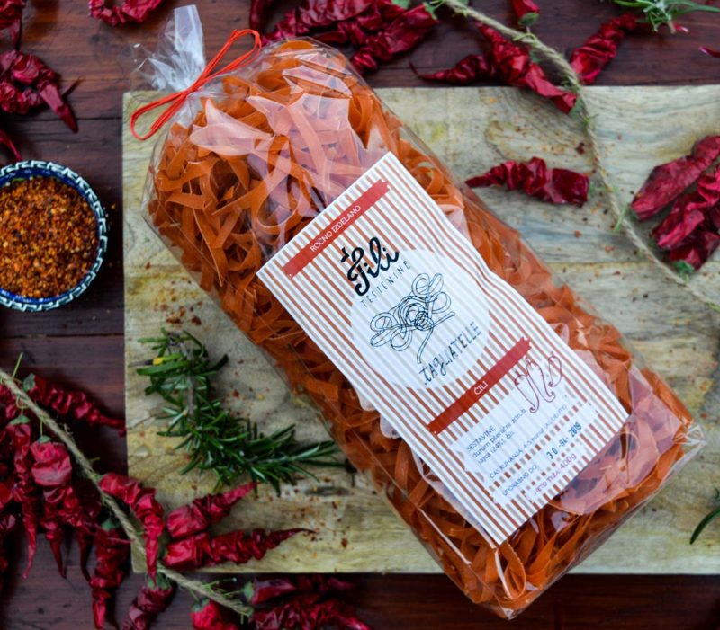 Čili tagliatelle, 400g