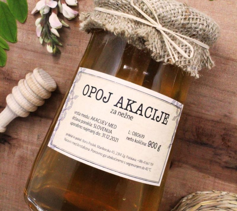 Akacijev med “Opoj akacije za nežne” Mr. Bee