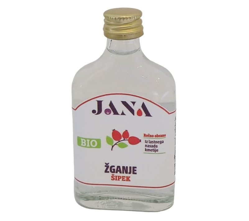 BIO žganje iz šipka Kmetija J.A.N.A.