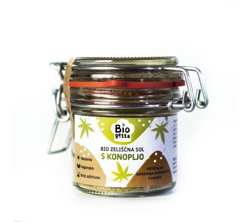 Bio konopljina sol Biogetta, 80g Bio konopljina sol Biogetta, 80g