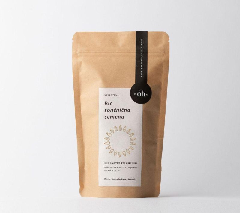 Bio sončnična semena Pri omi Neži, 250g Bio sončnična semena Pri omi Neži, 250g