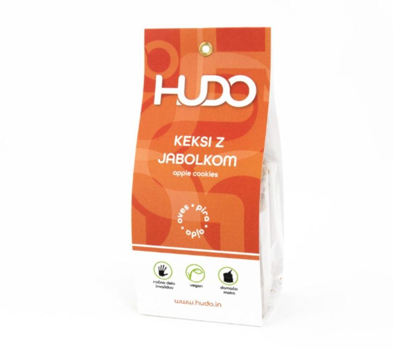 Keksi z jabolkom, 100g