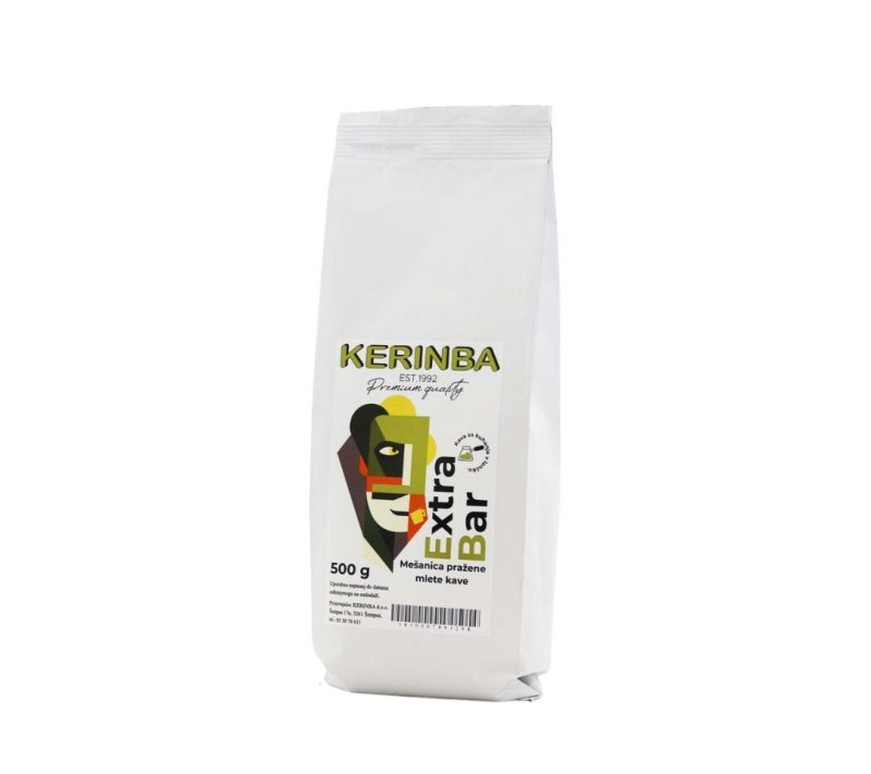 Kerinba kava - EXTRA BAR 500 g (lonček)