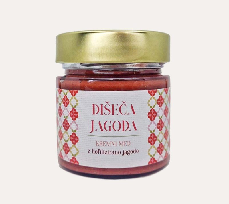 Kremni med “Dišeča jagoda” Mr. Bee