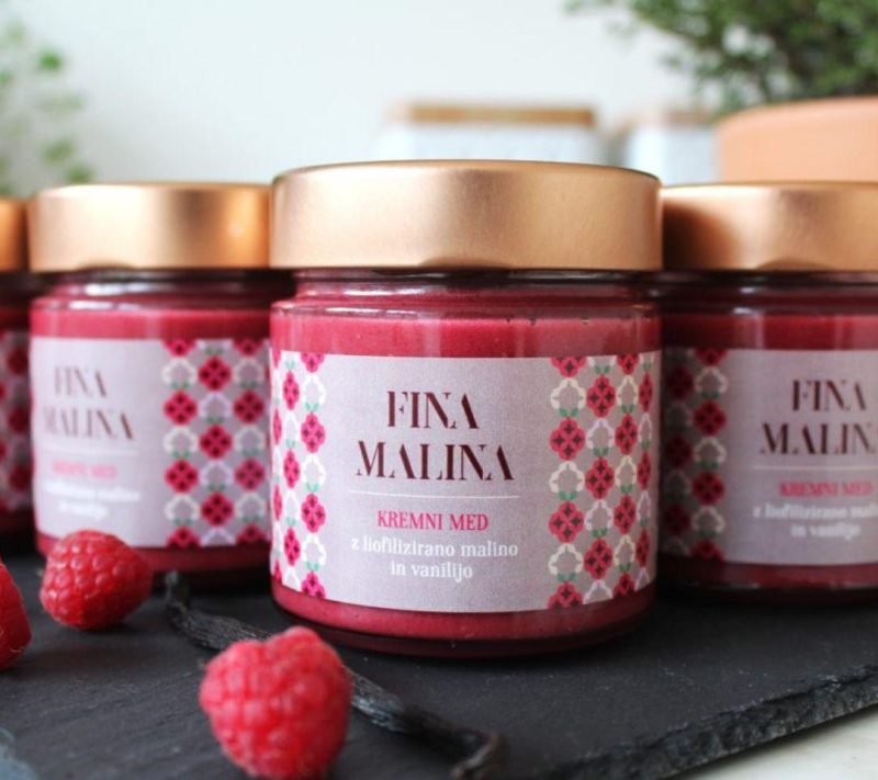 Kremni med Fina malina Mr. Bee