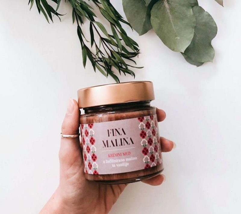 Kremni med Fina malina Mr. Bee