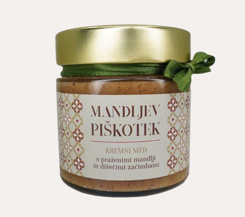 Kremni med Mandljev piškotek Mr. Bee