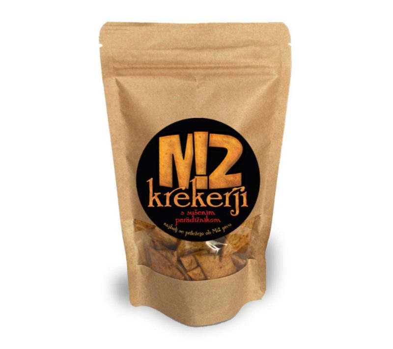 Mi2 krekerji s sušenim paradižnikom, 70g