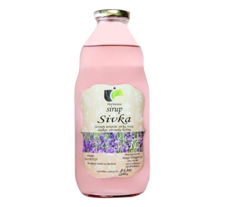 Naravni sirup sivke Herbessa, 1l