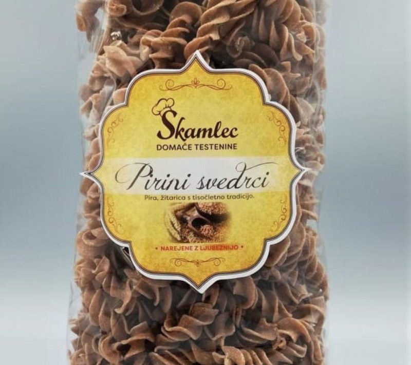 Pirini svedrci testenine Škamlec, 500g