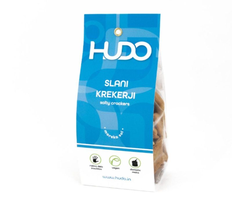 Ročno izdelani slani krekerji, 70g