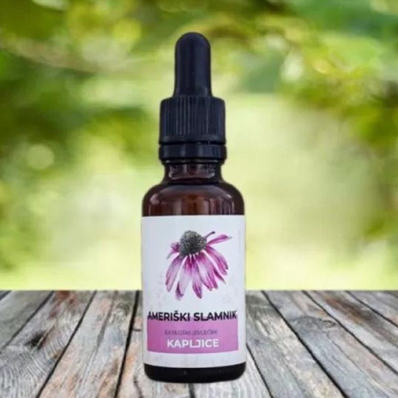 Ameriški slamnik - kapljice Zelišča Cvetka, 30ml Ameriški slamnik - kapljice Zelišča Cvetka, 30ml
