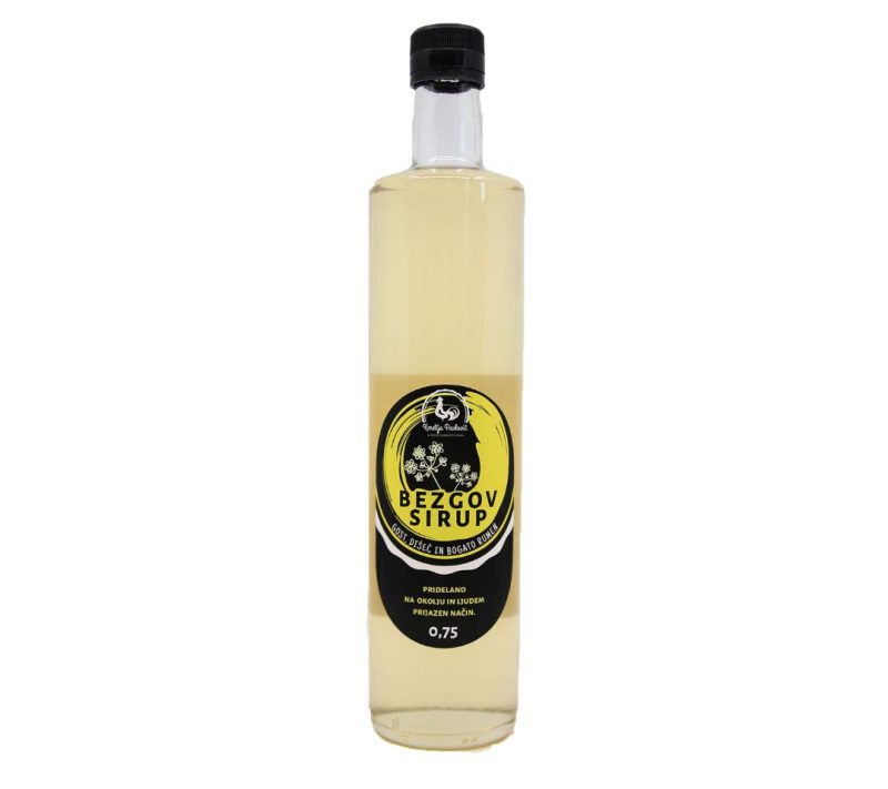 Bezgov sirup Pavlovič, 0,75l Bezgov sirup Pavlovič, 0,75l