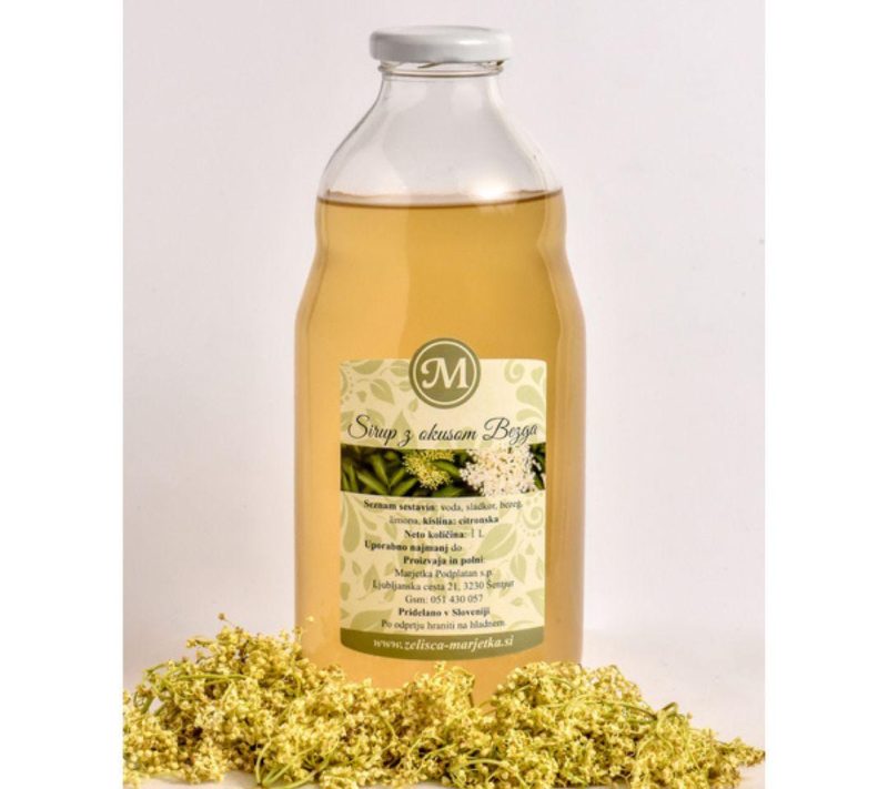 Bezgov sirup Zelišča Marjetka