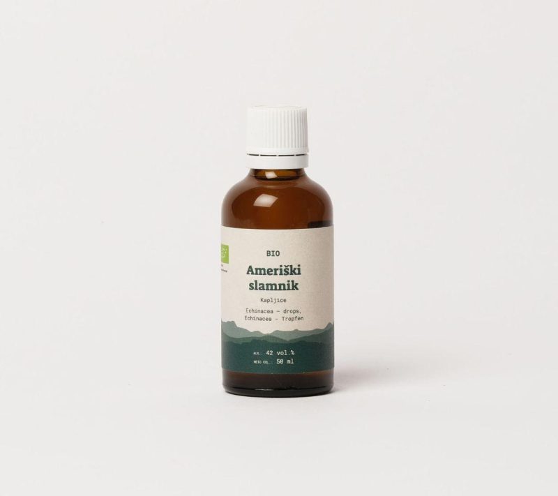 Bio ameriški slamnik (kapljice) Pri Baronu, 50ml