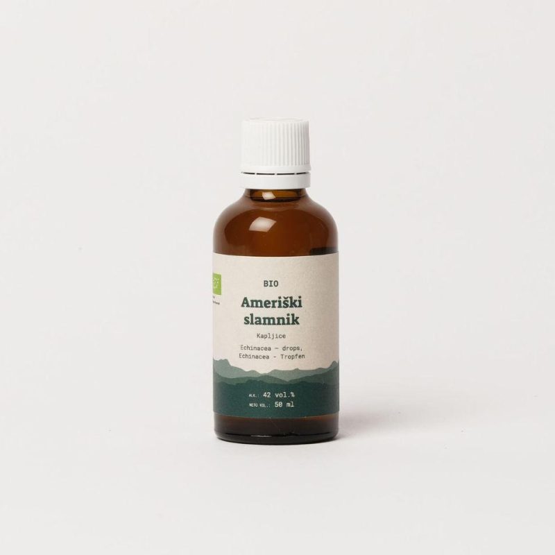 Bio ameriški slamnik (kapljice) Pri Baronu, 50ml