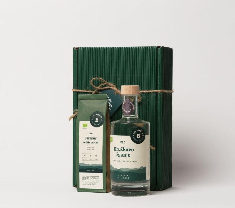 Bio darilni paket Naše najboljše Pri Baronu