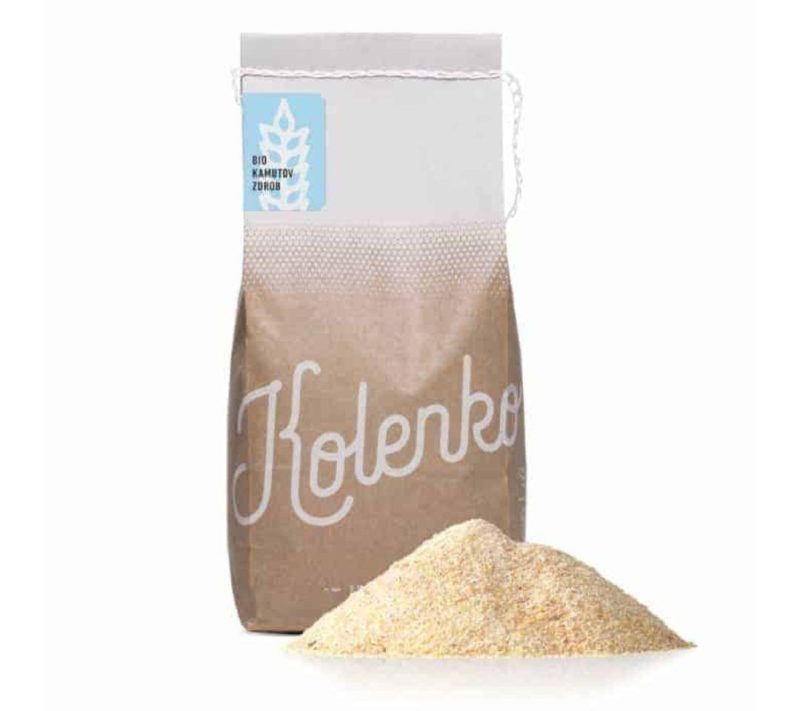 Bio khorasan – kamutov zdrob Kolenko, 500g