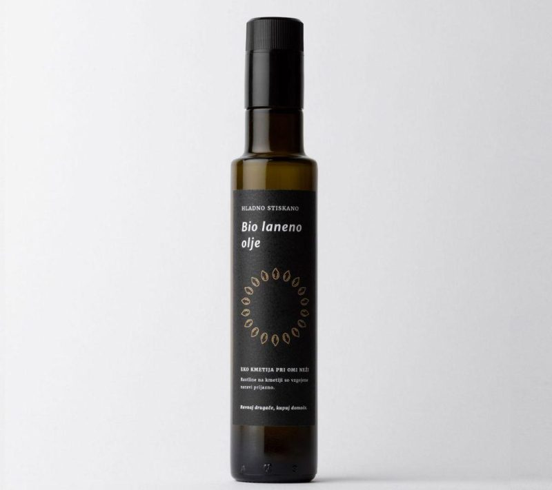 Bio laneno olje Pri omi Neži, 0,25l