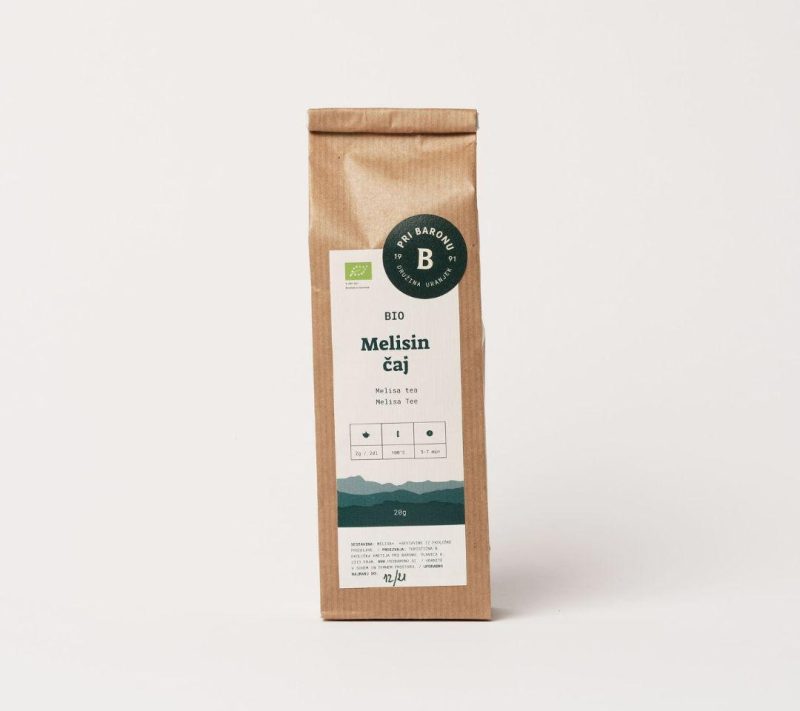 Bio melisin čaj Pri Baronu, 20g Bio melisin čaj Pri Baronu, 20g