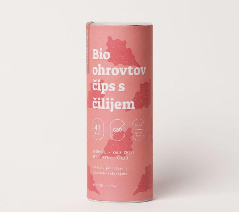 Bio ohrovtov čips s čilijem Pri Baronu, 25 g