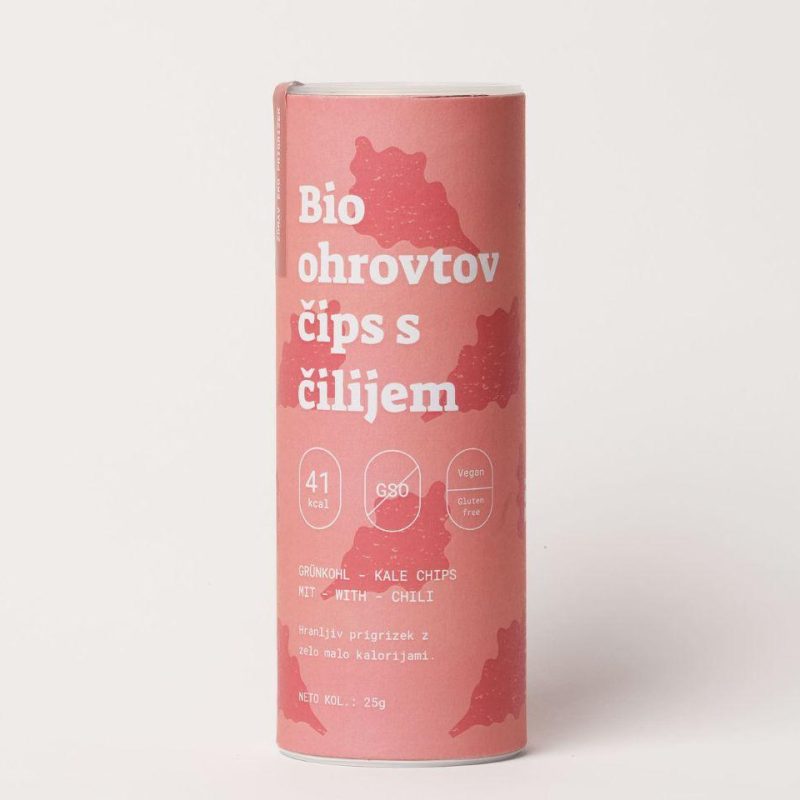 Bio ohrovtov čips s čilijem Pri Baronu, 25 g