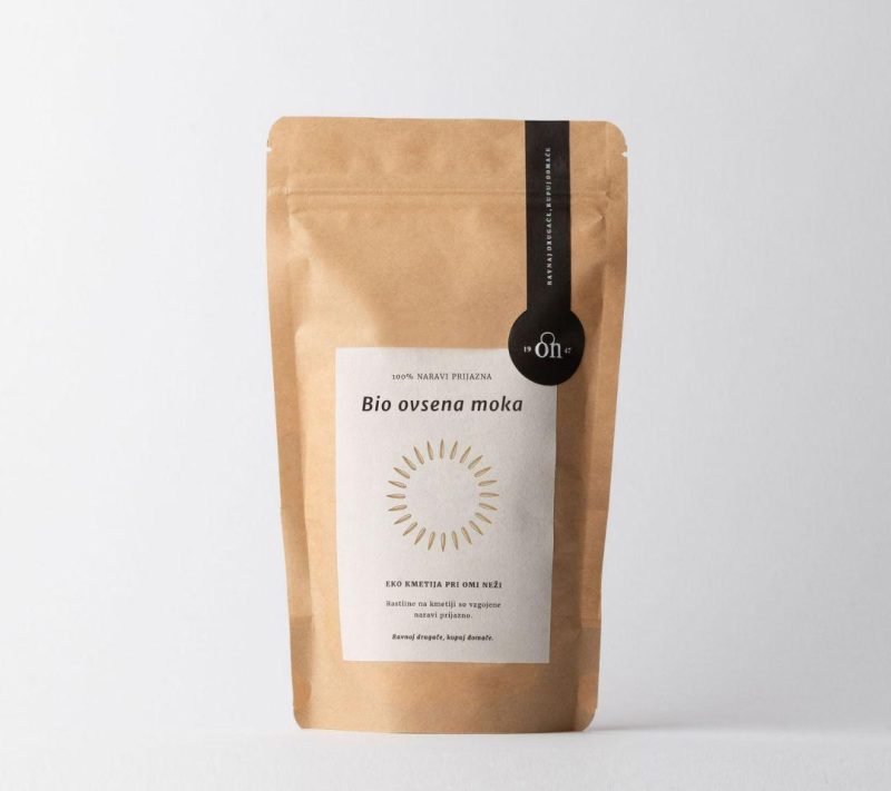 Bio ovsena moka Pri omi Neži, 500g