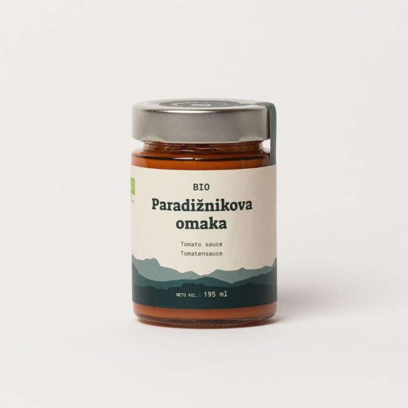Bio paradižnikova omaka Pri Baronu, 195 ml