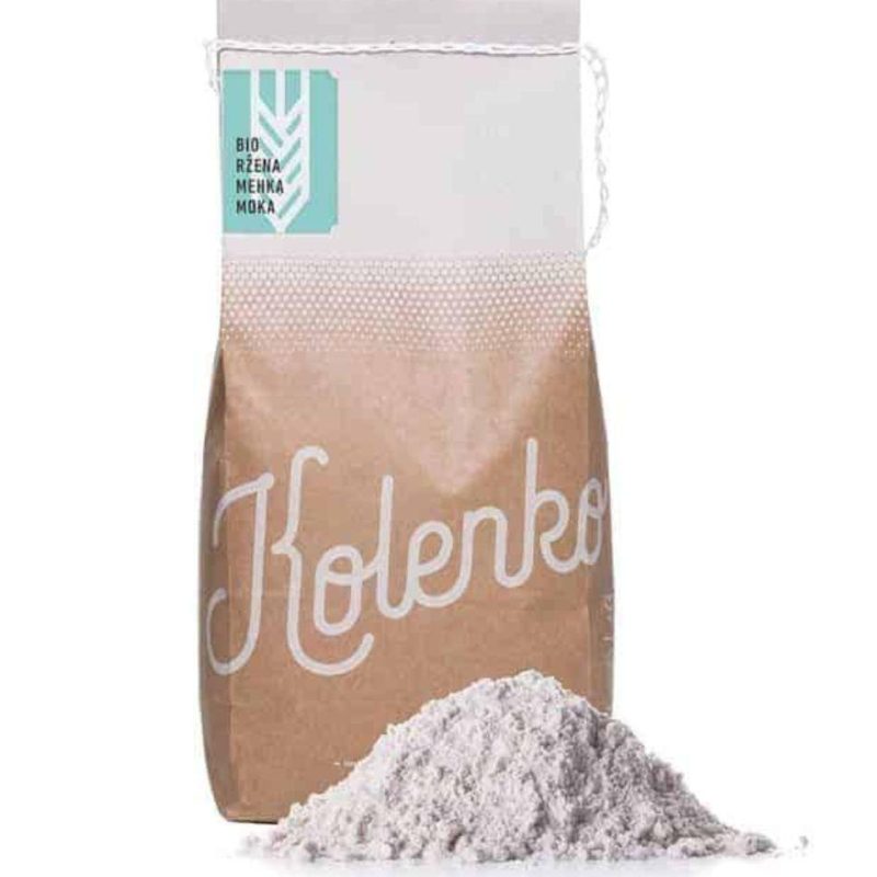 Bio ržena mehka moka Kolenko, 1kg Bio ržena mehka moka Kolenko, 1kg