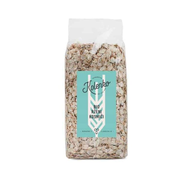 Bio rženi kosmiči Kolenko, 500g