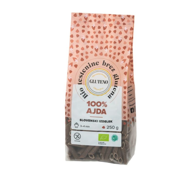 Bio testenine brez glutena – ajda Gluteno Bio testenine brez glutena – ajda Gluteno