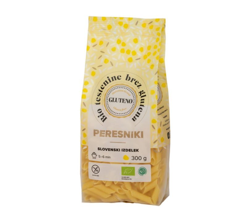 Bio testenine brez glutena – peresniki Gluteno Bio testenine brez glutena – peresniki Gluteno