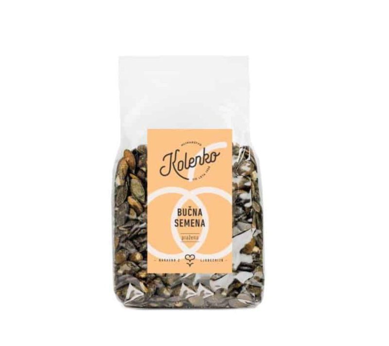 Bučna semena pražena, soljena Kolenko, 150g