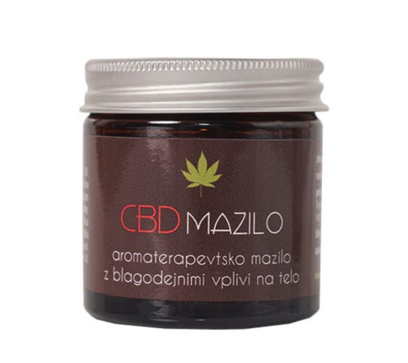 CBD aromaterapevtsko mazilo Sončni raj, 60ml