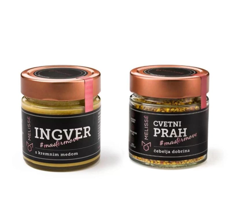 Cvetni prah + kremni med po izbiri Kmetija Vizjak Cvetni prah + kremni med po izbiri Kmetija Vizjak