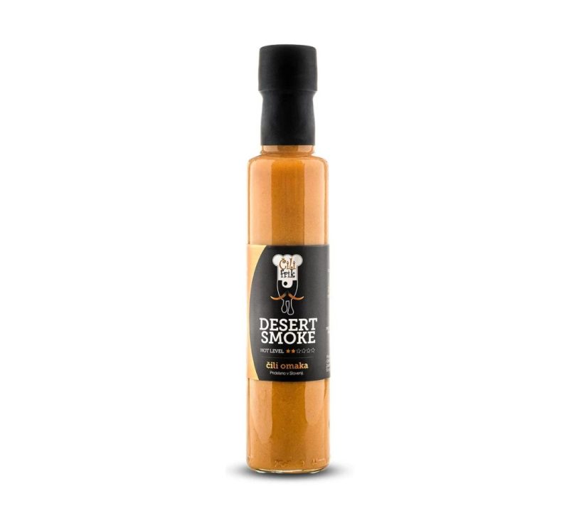 Desert Smoke pekoča omaka 2/6 kmetija Vizjak, 250ml