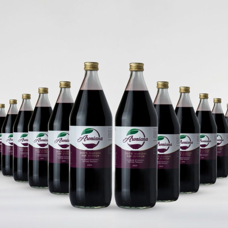 Dolgo življenje – 12x 1L steklenica Aroniana