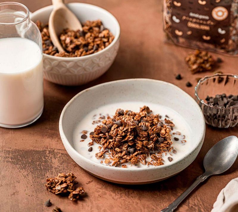 Domača granola "Preprosto čokoladna" Fruštek, 350g