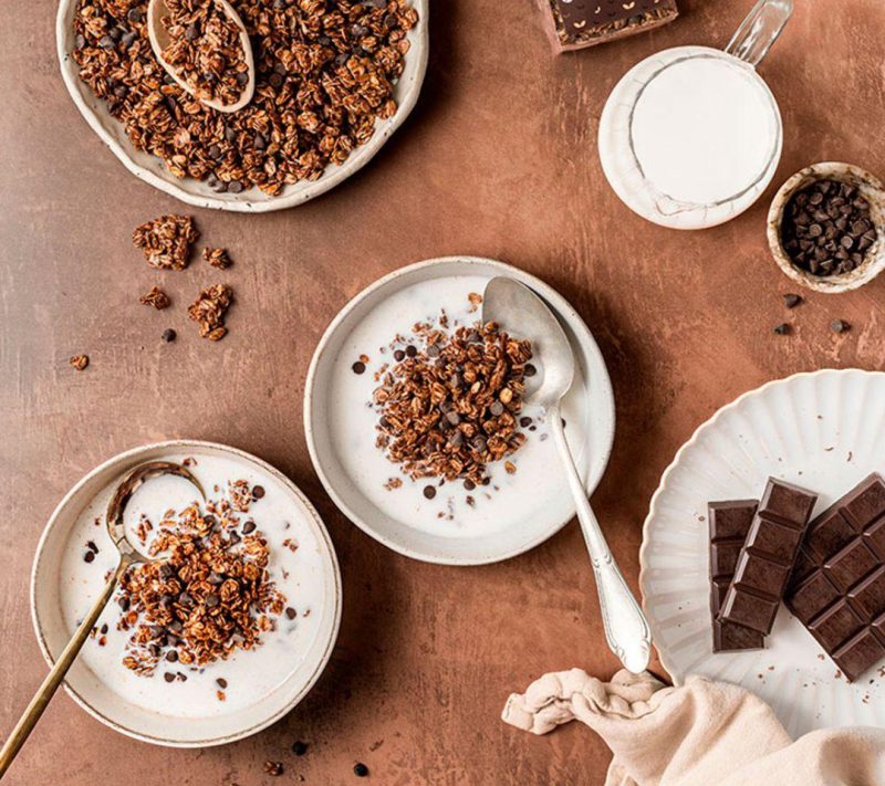 Domača granola "Preprosto čokoladna" Fruštek, 350g