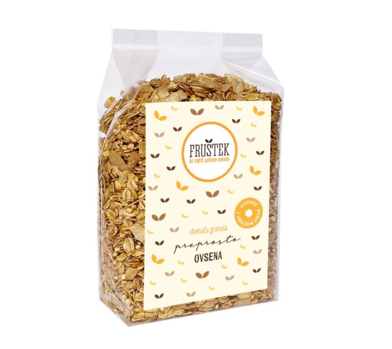 Domača granola "Preprosto ovsena" Fruštek, 350g