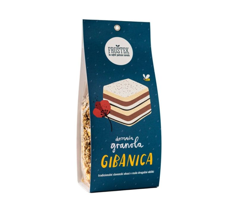 Domača granola gibanica Fruštek, 250g