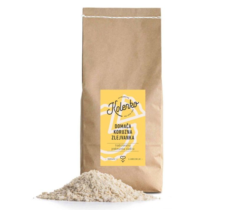 Domača koruzna zlejvanka Kolenko, 500g