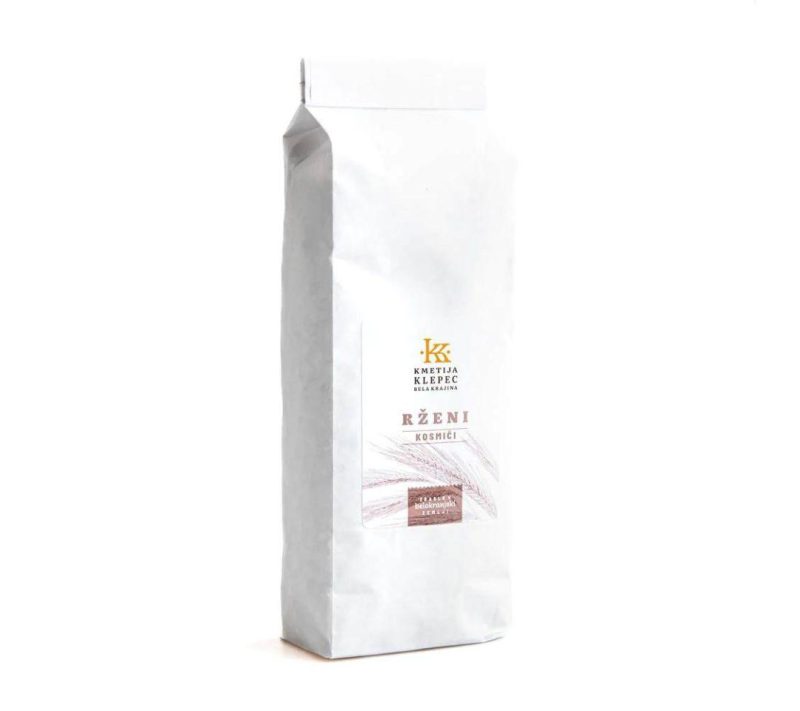 Domači rženi kosmiči Klepec, 500g