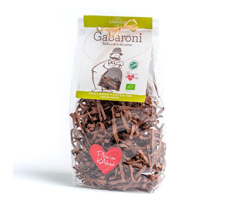 Eko čokoladni široki rezanci Gabaroni Eko čokoladni široki rezanci Gabaroni