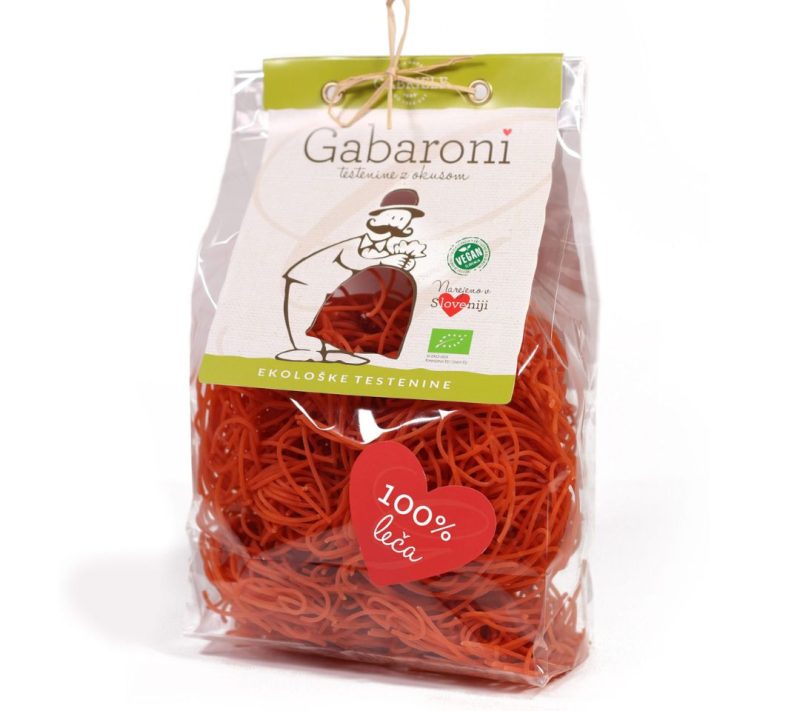 Eko špageti rdeča leča Gabaroni Eko špageti rdeča leča Gabaroni