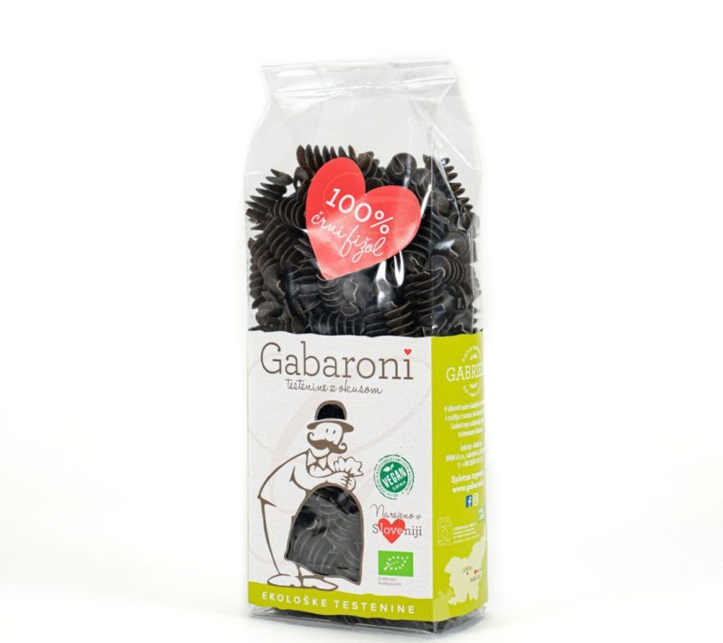 Eko svedri črni fižol Gabaroni Eko svedri črni fižol Gabaroni