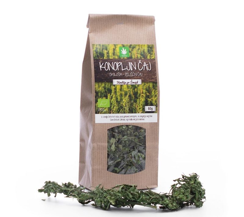 Ekološki konopljin čaj, CBD, zeliščni čaj EkoKor, 60 g Ekološki konopljin čaj, CBD, zeliščni čaj EkoKor, 60 g
