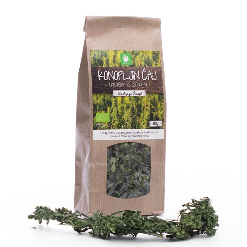 Ekološki konopljin čaj, CBD, zeliščni čaj EkoKor, 60 g Ekološki konopljin čaj, CBD, zeliščni čaj EkoKor, 60 g