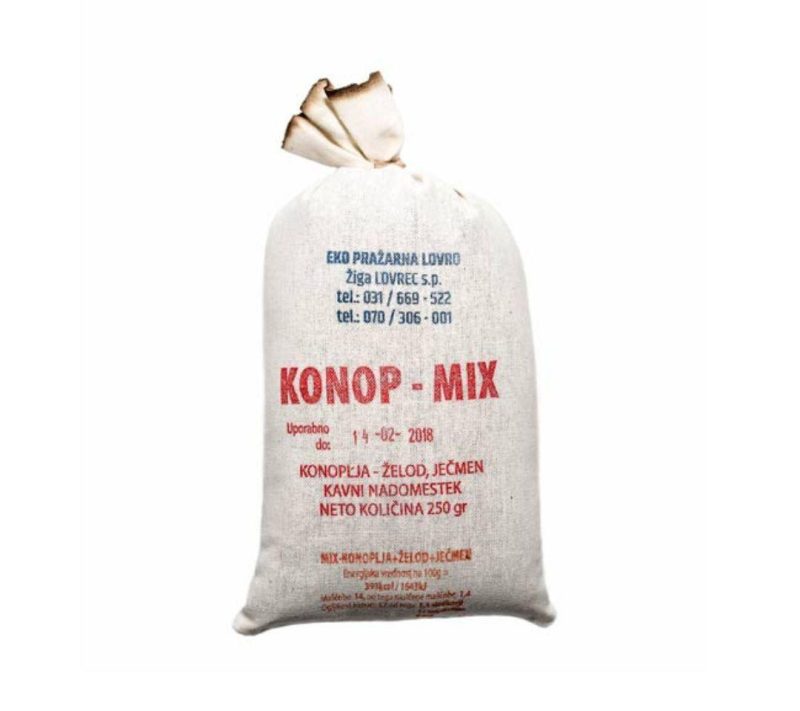 Konopljina kava mix Pražarna Lovro, 250g Konopljina kava mix Pražarna Lovro, 250g